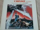 CARNAGE SOUNDTRACK VINYL LP - 1981 - RICK WAKEMAN - THE BURNING - RARE
