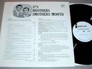 SMOTHERS BROTHERS PROMO ONLY LP It's Brothers Smothers Month