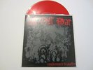 ALL OUT WAR Condemned To Suffer LP RED VINYL silkscreen cover punk hc UNPLAYED
