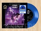 BLUE VINYL----  STAR WARS: A NEW HOPE Main Title /Cantina Band WALMART 7