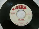 Barry Crees and the Hawks 45 - Rare Garage Pop Psych - August Minnesota VS VG +J
