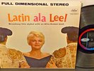 PEGGY LEE Latin Ala Lee 1960 CAPITOL FDS Stereo ORIGINAL Jazz Vocal EX Vinyl