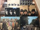 The Beatles x6 - early UK presses - vinyl record bundle