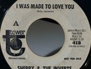 Northern Soul PROMO 45 Sherry & The Inverts I Was Made To Love You on Tower HEAR