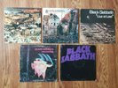 5 Original Vintage Black Sabbath Vinyl Albums 