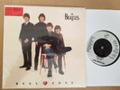 THE BEATLES  rare europe SP 45  APPLE  REAL LOVE   1996