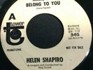 HELEN SHAPIRO Make Me Belong To You/THE WAY OF THE WORLD Tower 346 from 1967