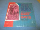 BLIND REVEREND GARY DAVIS+. FOLK BLUES 1963 SEALED CONTINENTAL RECORDS CLP-16003