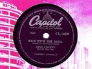 Selten Gene Vincent 78 Race Mit The Devil / Gonna Back Up Baby Cap CL 14628 E.V