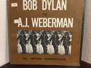 BOB DYLAN vs A.J. WEBERMAN LP Folkways 1st Press FB-5322 Withdrawn 1977 NM+