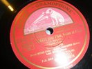 MARCEL & LOUIS  MOYSE - BLANCE HONEGGER / BACH / DISQUE GRAMOPHONE    78 RPM