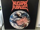 NUCLEAR ASSAULT-Handle With Care-Vinyl LP-Original 1989 In Effect Pressing-Inner