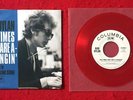 RSD BOB DYLAN Times They Are A-Changing Like A Rolling Stone 45 & PS Red vinyl