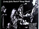 CROSBY,STILLS,NASH+YOUNG CSNY MONTH ULTRA-RARE ORIG'71 WHITE LABEL PROMO-ONLY LP