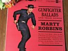 c.1959 RARE MARTY ROBBINS-Gunfighter Ballads-Orig Vinyl Record Album-EL PASO