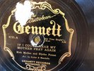 Gennett 6731 Kirk McGee & Blythe Poteet  HEAR MOTHER PRAY Country 78rpm E 1929