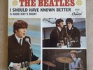 THE BEATLES: A Hard Days Night/I Should Have Known Better, Pic Sleeve and 45