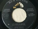 ELVIS PRESLEY It's Now Or Never 1960 RCA Victor LIVING STEREO 45 RPM
