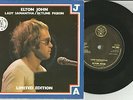ELTON JOHN lady DJM recs Europe 7 INCH vinyl Single 45 Facsimile SIGNATURE