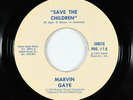 70s Soul 45 - Marvin Gaye/Diana Ross - Save The Children - Motown - promo-only