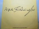 Promo Furtwängler Gesellschaft : Nr 5 +Nr.6  Beethoven Konzert Berlin 1954