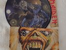 Iron Maiden Lp Vinyl Picture disc shape  Heavy Metal Death Rock Speed Trash
