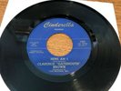 CLARENCE GATEMOUTH BROWN 45 Here Am I / Chicken Shake BLUES R&B on CINDERELLA