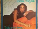 DONNA MCGHEE Make It Last Forever LP on Red Greg VG+ signed disco patrick adams