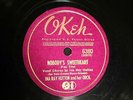 JAZZ INA RAY HUTTON Nobody's Sweetheart / Back In Yr Own Backyard OKEH 6380
