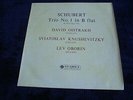 Schubert/David Oistrakh 1958 UK LP COLUMBIA MONO 33CX 1627 B/G 1st