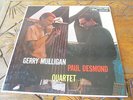 GERRY MULLIGAN Paul Desmond Quartet LP VERVE mono DG orig. VG+ strong