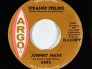 Northern Soul 45 - Johnny Nash - Strange Feeling - Argo - mp3 - promo