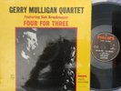 Gerry Mulligan Quartet 1st Press OZ LP Four for three NM 63 Philips J1 Jazz Cool