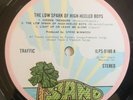 Traffic LP The low spark of high heeled boys UK Pink Island Rim 1st press ++