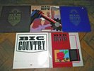 EX 5x  BIG COUNTRY LP RECORDS CROSSING (BLUE & GRN)/STEEL TOWN + 2x 12