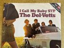 Surf Rock 45 PICTURE SLEEVE - The Del-Vetts I CALL MY BABY STP  Hot Rod Corvette