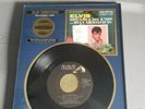 elvis presley framed record blue christmas RIAA certified gold 25 of 90