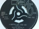 Martha Reeves & The Vandellas   -  I Gotta Let You Go   -  UK Tamla Motown