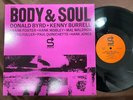 DONALD BYRD & KENNY BURREL BODY AND SOUL STATUS ST 8317 MONO JAPAN VINYL LP