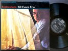 BILL EVANS TRIO Explorations LP RIVERSIDE RLP 9351 DG STEREO Scott La Faro CLEAN