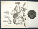 Private Dutch Stereo - Bach Solo Cello Suites nos 1-4 Reine Flachot MINT