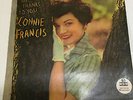 CONNIE FRANCIS MY THANKS TO YOU MGM RARE LP RECORD vinyl  INDIA VG+