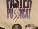 FASTER PUSSYCAT LP GLAM ROCK SLEAZE RECORD ALBUM 1987 ELEKTRA VINYL 60730-1 VG+