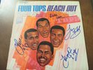 The Four Tops Reach Out Signed Autograph Stereo LP Album All 4