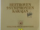 KARAJAN BEETHOVEN THE 9 SYMPHONIES DGG ED.1 9 LP SIGNED LTD EDITION NO. 823 NM