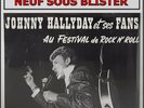JOHNNY HALLYDAY 25 CM NEUF SOUS BLISTER - AU FESTIVAL DU ROCK N' ROLL-N°960 RARE