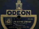 Lloyd Keating, I'M Keeping Company, 78 RPM