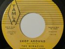 The Miracles Shop Around / Who's Lovin You 45 Original Version Soul Tamla