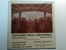 PAGANINI VARIAZIONI SULLA CARMAGNOLA MEZZENA VIOLIN DYNAMIC LP ITALY MINT-
