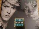 DAVID BOWIE / NINA SIMONE WILD IS THE WIND RARE Yellow Vinyl 7